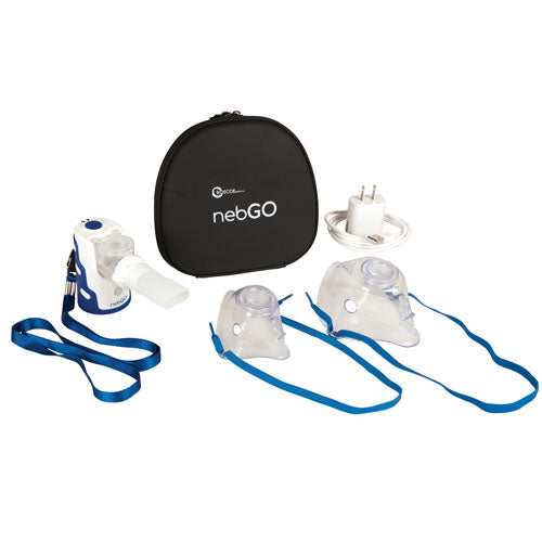 Nebgo Portable Hanheld Nebulizer  Ultrasonic Mesh - Sammy's Supply