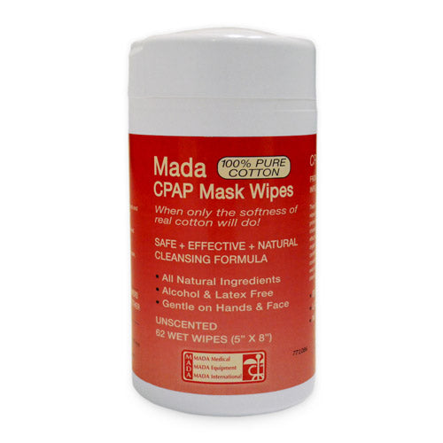 Cpap Mask Wipes  Mada Unscented  Tub-62 - Sammy's Supply