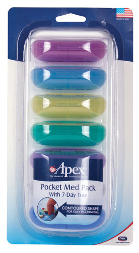 Pocket Med Pack W- 7-day Tray - Sammy's Supply