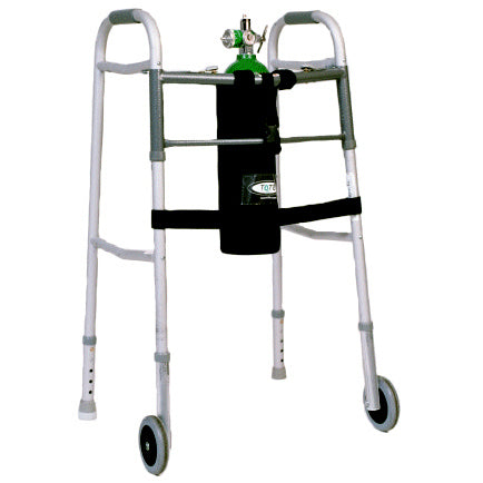 Tote Oxygen Tank Carrier Fits E-cylinder For Wheeled Walker - Sammy's Supply