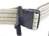 Gait Belt W- Safety Release 2 X36  Striped - Sammy's Supply