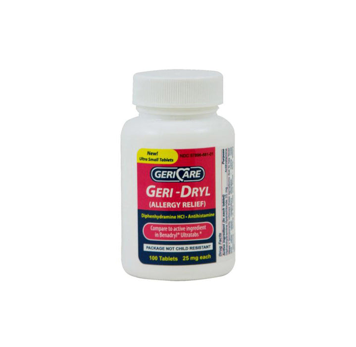 Geri-Dryl Diphenhydramine Antihistamine