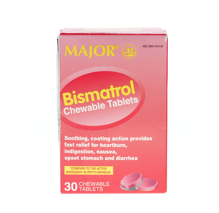 Bismatrol Antacid Chewable Tablet