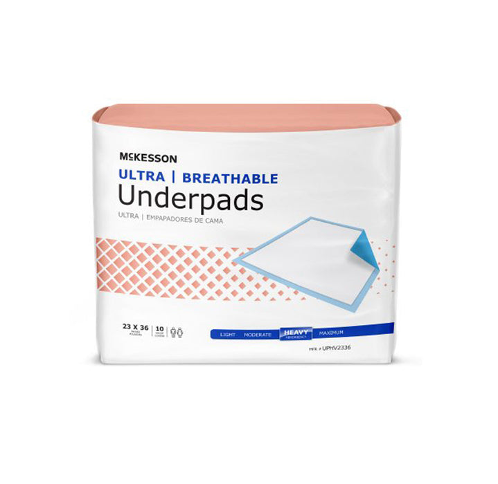 McKesson Ultra Breathable Low Air Loss Underpads