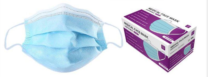 Basic Devices 3-Ply Medical Face Mask LEVEL 2 (50 Pack)