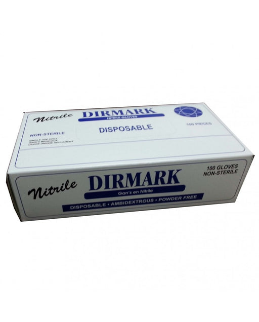 DIRMARK Nitrile Powder-Free Disposable XSmall 100 pieces - Sammy's Supply